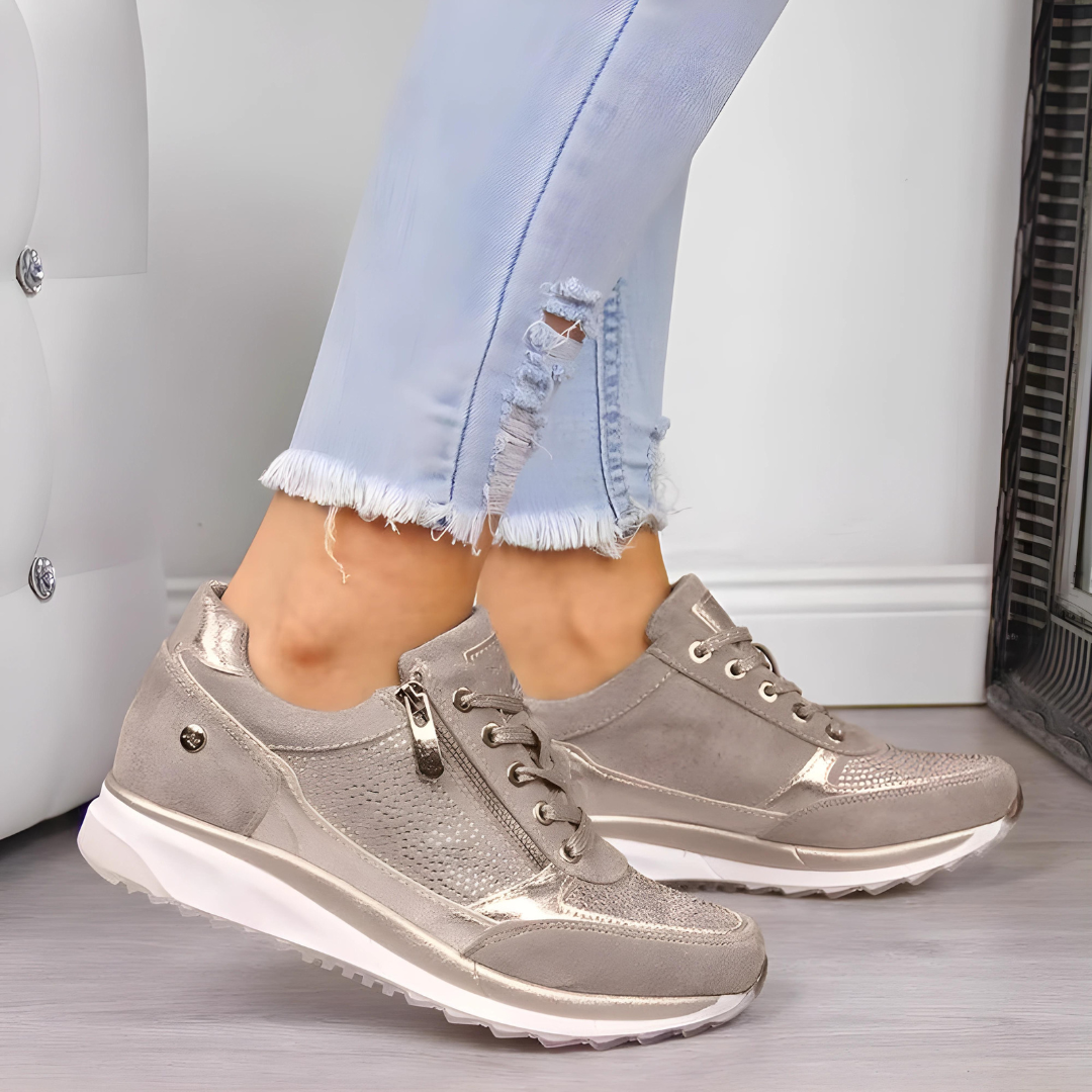 Damskie - Wygodne buty - Oddychający materiał - Idealne na cały dzień noszenia