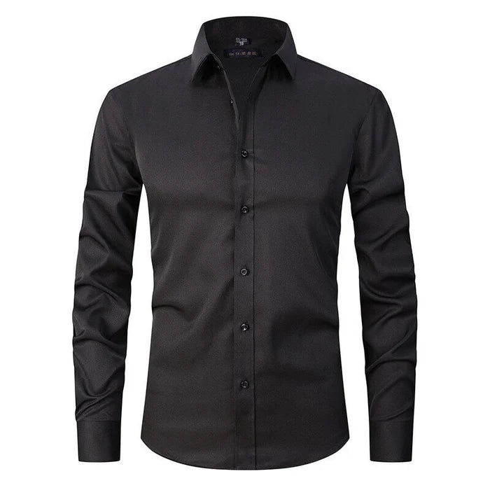 Męska - Overshirt - Rozciągliwa i odporna na zagniecenia - Koszula codzienna