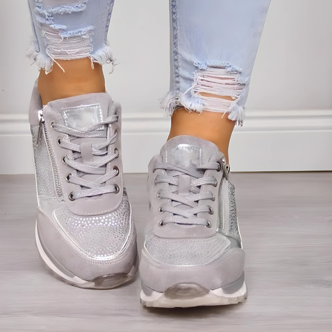 Damskie - Wygodne buty - Oddychający materiał - Idealne na cały dzień noszenia