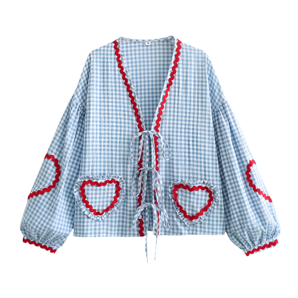 Damski - Elegancki casualowy top - Wygodny materiał - Idealny do codziennych stylizacji