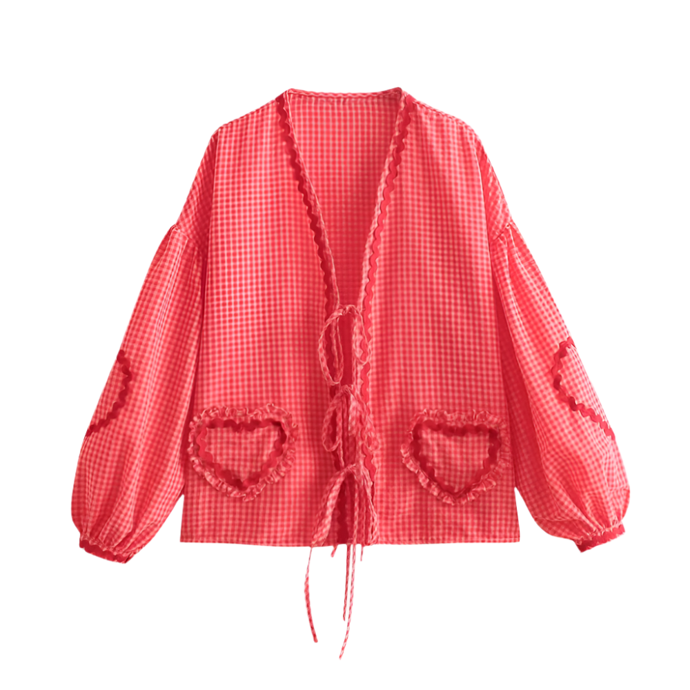 Damski - Elegancki casualowy top - Wygodny materiał - Idealny do codziennych stylizacji