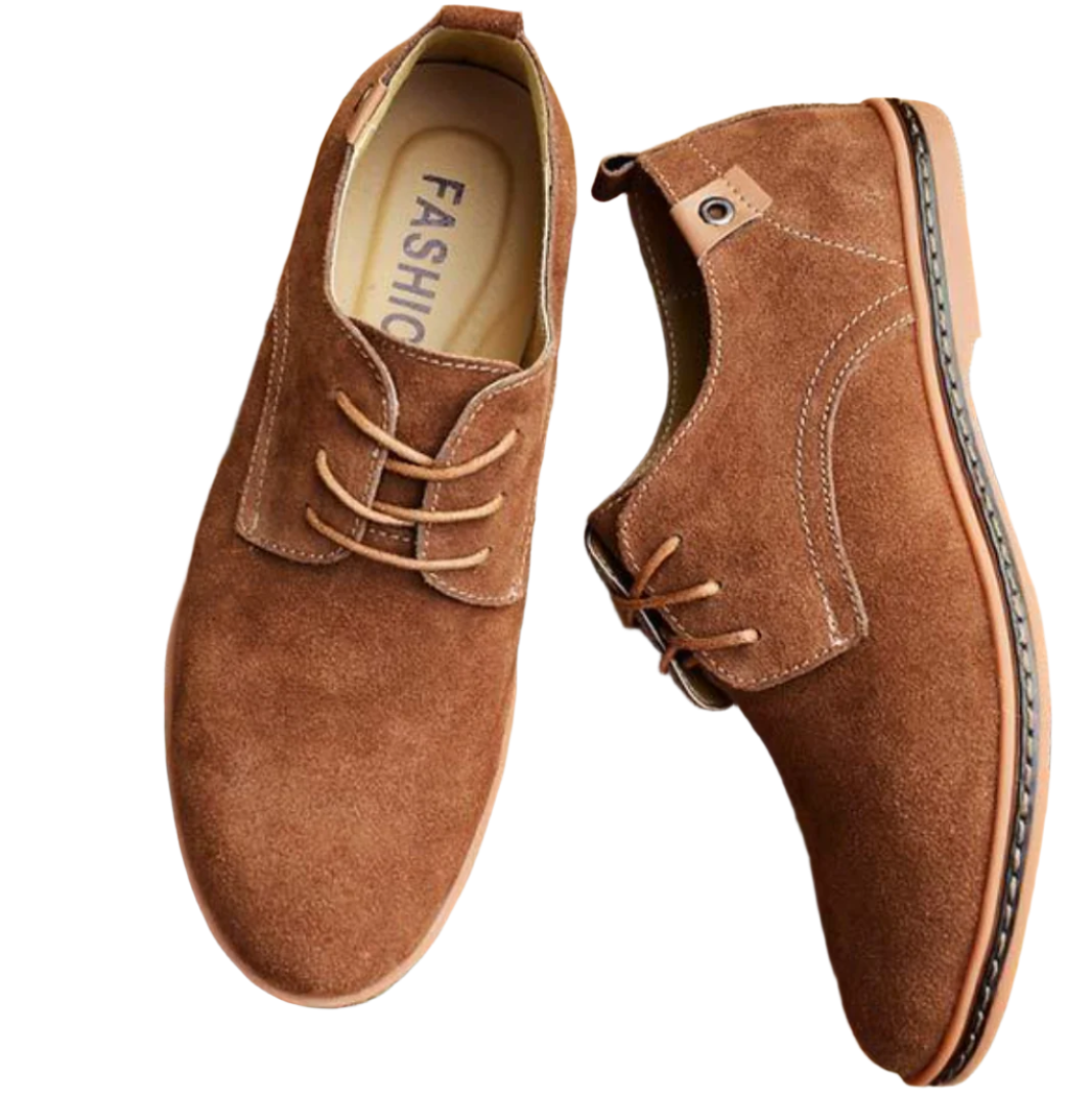 Męskie - Buty skórzane premium - Komfortowe i eleganckie obuwie na każdą okazję - Idealne połączenie stylu i wygody