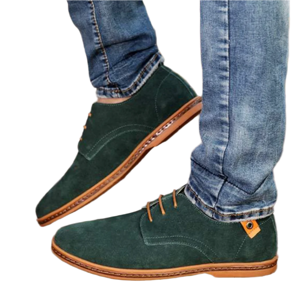Męskie - Buty skórzane premium - Komfortowe i eleganckie obuwie na każdą okazję - Idealne połączenie stylu i wygody