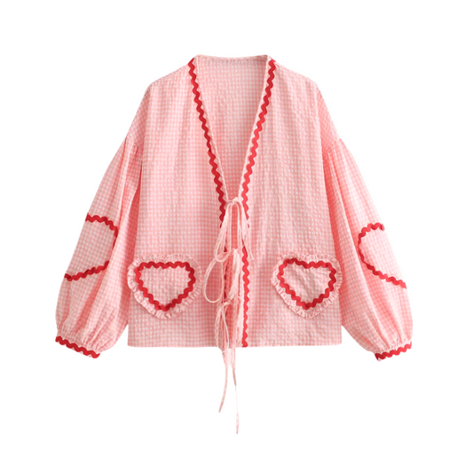 Damski - Elegancki casualowy top - Wygodny materiał - Idealny do codziennych stylizacji