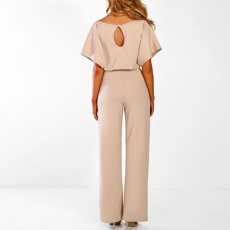 Damskie - Stylowy kombinezon - Elegancki design - Wygodny materiał - Modny strój na każdą okazję